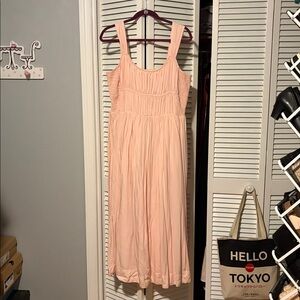 Crown & Ivy Peach Maxi Dress
